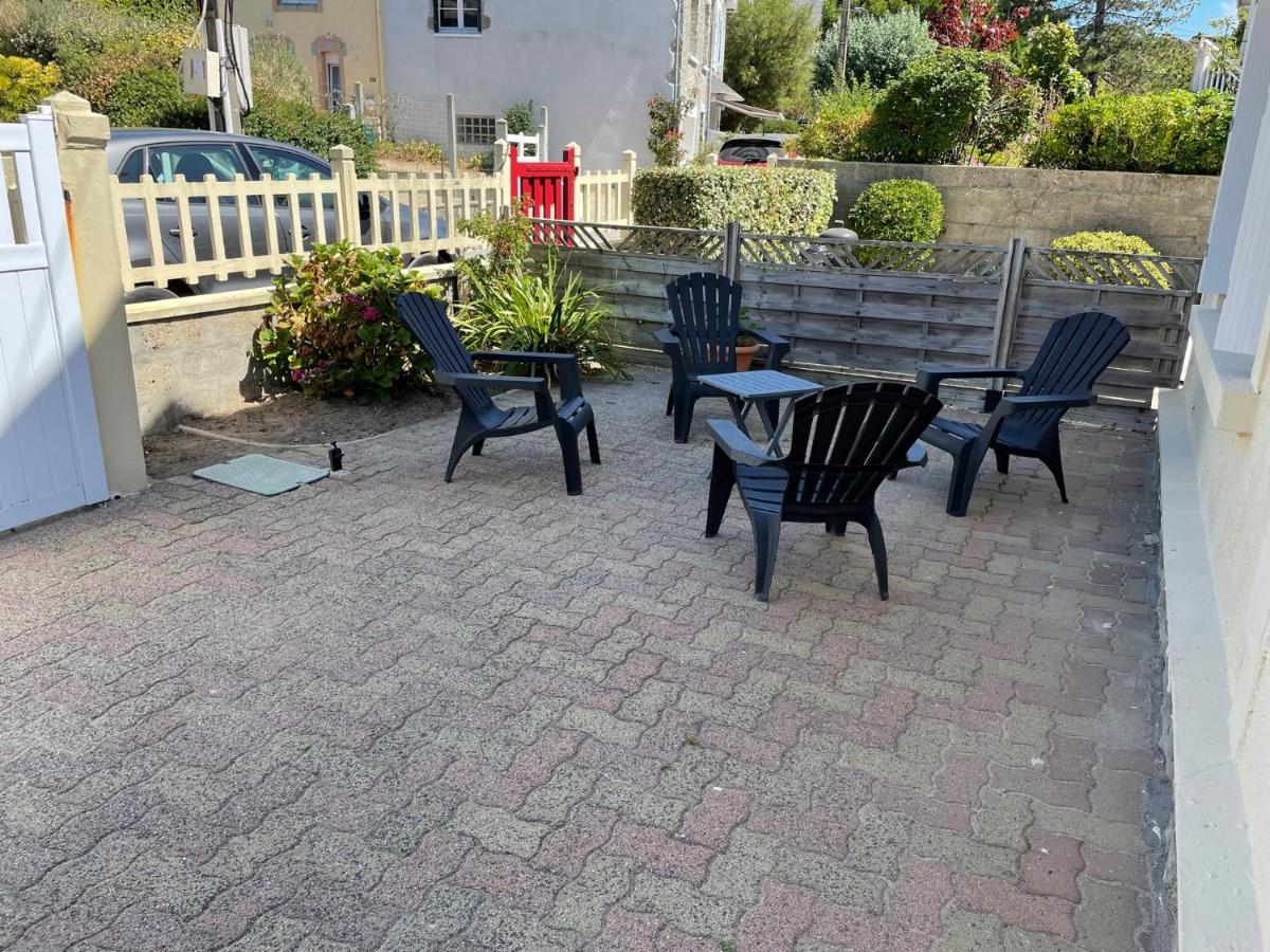 Baie Mt St Michel , Jullouville , Villa Caprice Rdc , 50 M Mer ,7 Pers , Pres Plage Dday Exterior photo