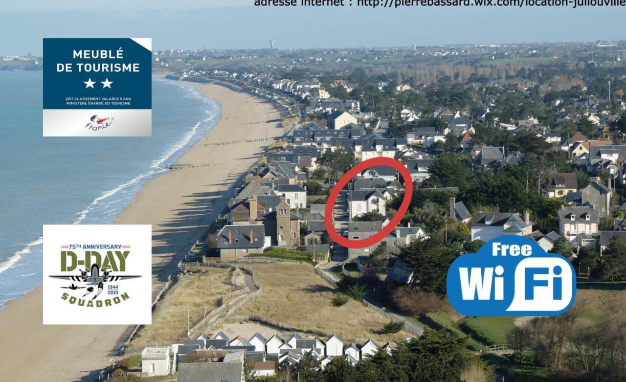 Baie Mt St Michel , Jullouville , Villa Caprice Rdc , 50 M Mer ,7 Pers , Pres Plage Dday Exterior photo